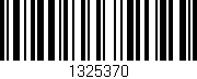 Código de barras (EAN, GTIN, SKU, ISBN): '1325370'