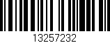 Código de barras (EAN, GTIN, SKU, ISBN): '13257232'