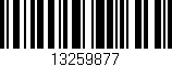 Código de barras (EAN, GTIN, SKU, ISBN): '13259877'