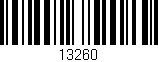 Código de barras (EAN, GTIN, SKU, ISBN): '13260'