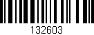 Código de barras (EAN, GTIN, SKU, ISBN): '132603'