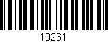 Código de barras (EAN, GTIN, SKU, ISBN): '13261'