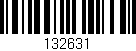 Código de barras (EAN, GTIN, SKU, ISBN): '132631'