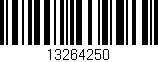 Código de barras (EAN, GTIN, SKU, ISBN): '13264250'