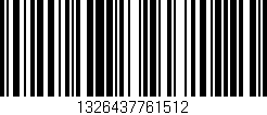 Código de barras (EAN, GTIN, SKU, ISBN): '1326437761512'