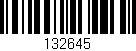 Código de barras (EAN, GTIN, SKU, ISBN): '132645'