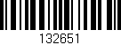 Código de barras (EAN, GTIN, SKU, ISBN): '132651'
