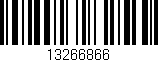 Código de barras (EAN, GTIN, SKU, ISBN): '13266866'