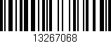 Código de barras (EAN, GTIN, SKU, ISBN): '13267068'