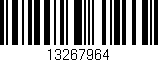 Código de barras (EAN, GTIN, SKU, ISBN): '13267964'