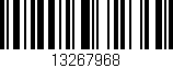 Código de barras (EAN, GTIN, SKU, ISBN): '13267968'