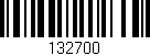 Código de barras (EAN, GTIN, SKU, ISBN): '132700'