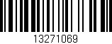 Código de barras (EAN, GTIN, SKU, ISBN): '13271069'
