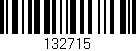 Código de barras (EAN, GTIN, SKU, ISBN): '132715'