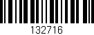 Código de barras (EAN, GTIN, SKU, ISBN): '132716'