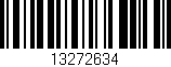 Código de barras (EAN, GTIN, SKU, ISBN): '13272634'