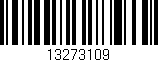 Código de barras (EAN, GTIN, SKU, ISBN): '13273109'