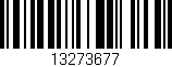 Código de barras (EAN, GTIN, SKU, ISBN): '13273677'
