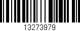 Código de barras (EAN, GTIN, SKU, ISBN): '13273979'