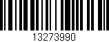 Código de barras (EAN, GTIN, SKU, ISBN): '13273990'