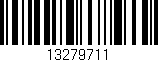 Código de barras (EAN, GTIN, SKU, ISBN): '13279711'