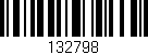 Código de barras (EAN, GTIN, SKU, ISBN): '132798'