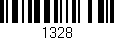 Código de barras (EAN, GTIN, SKU, ISBN): '1328'