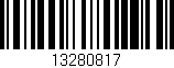 Código de barras (EAN, GTIN, SKU, ISBN): '13280817'