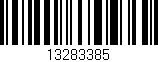 Código de barras (EAN, GTIN, SKU, ISBN): '13283385'