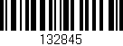 Código de barras (EAN, GTIN, SKU, ISBN): '132845'