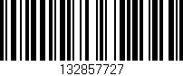 Código de barras (EAN, GTIN, SKU, ISBN): '132857727'