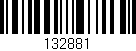 Código de barras (EAN, GTIN, SKU, ISBN): '132881'