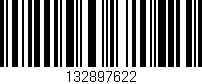 Código de barras (EAN, GTIN, SKU, ISBN): '132897622'