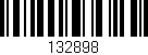 Código de barras (EAN, GTIN, SKU, ISBN): '132898'