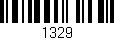 Código de barras (EAN, GTIN, SKU, ISBN): '1329'