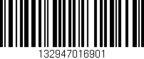 Código de barras (EAN, GTIN, SKU, ISBN): '132947016901'