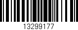 Código de barras (EAN, GTIN, SKU, ISBN): '13299177'
