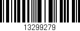 Código de barras (EAN, GTIN, SKU, ISBN): '13299279'