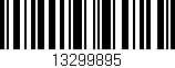 Código de barras (EAN, GTIN, SKU, ISBN): '13299895'