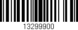 Código de barras (EAN, GTIN, SKU, ISBN): '13299900'