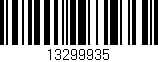 Código de barras (EAN, GTIN, SKU, ISBN): '13299935'