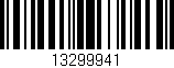 Código de barras (EAN, GTIN, SKU, ISBN): '13299941'