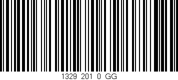 Código de barras (EAN, GTIN, SKU, ISBN): '1329_201_0_GG'