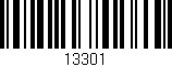 Código de barras (EAN, GTIN, SKU, ISBN): '13301'