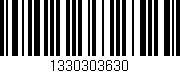 Código de barras (EAN, GTIN, SKU, ISBN): '1330303630'