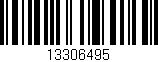 Código de barras (EAN, GTIN, SKU, ISBN): '13306495'