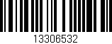 Código de barras (EAN, GTIN, SKU, ISBN): '13306532'