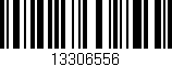 Código de barras (EAN, GTIN, SKU, ISBN): '13306556'
