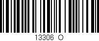 Código de barras (EAN, GTIN, SKU, ISBN): '13306_O'