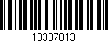 Código de barras (EAN, GTIN, SKU, ISBN): '13307813'